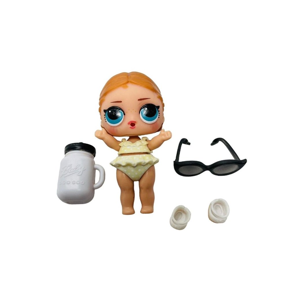 Lot MGA LOL Sunkissed Vacay Babay Wave 1 Color Changing Doll & Accessories - Picture 2 of 9